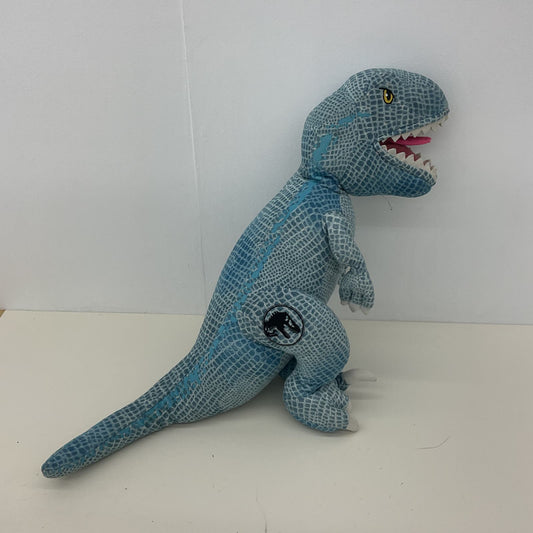 Jurassic World Park Large Blue T-Rex Tyrannosaurus Rex Dinosaur Plush Stuffed - Warehouse Toys