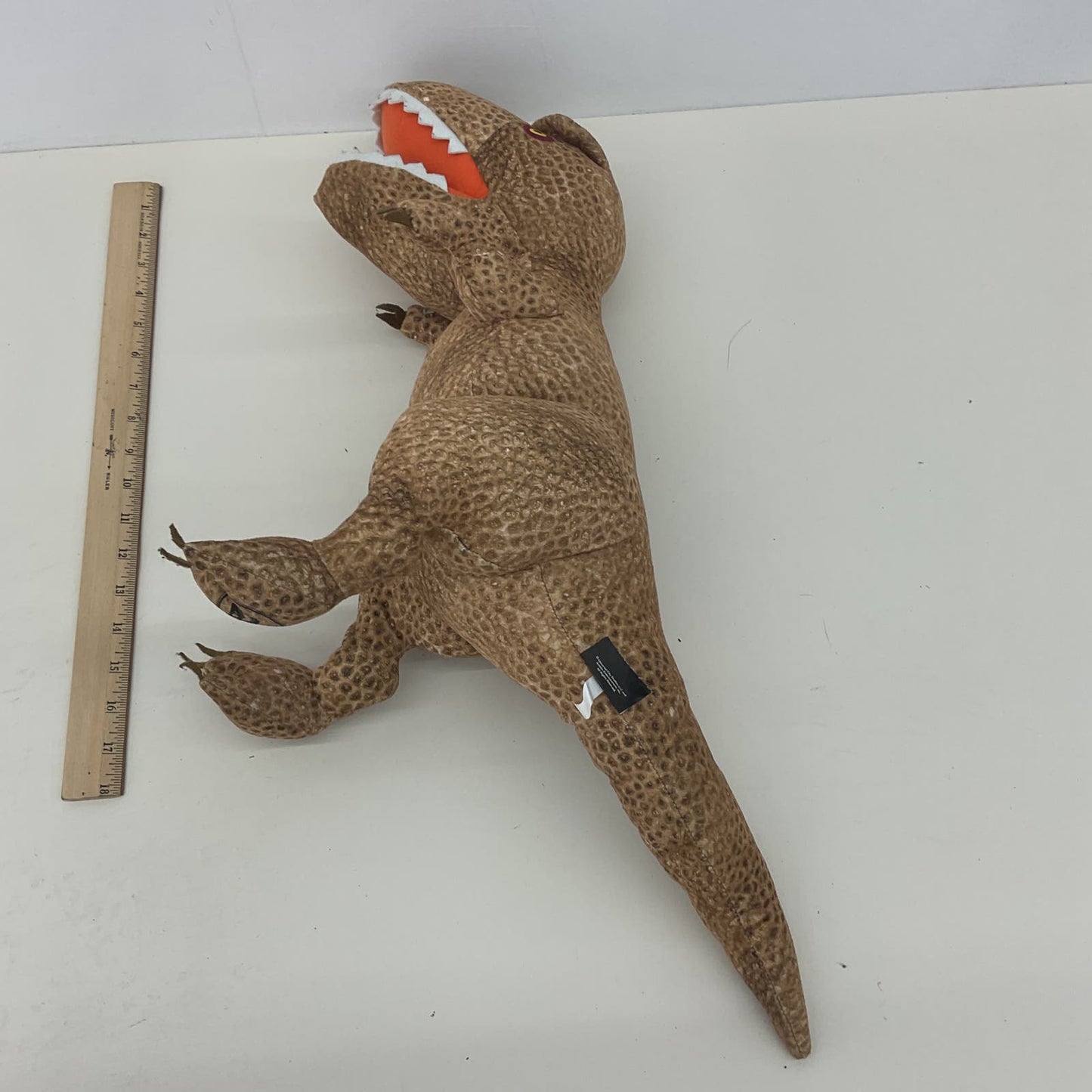 Jurassic World Park Large Brown T-Rex Tyrannosaurus Rex Dinosaur Plush Doll Toy - Warehouse Toys