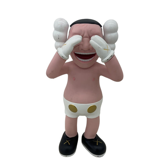 KAWS Yue Min Jun Yue Minjun Untitled Companion RARE Artist Doll Figure Toy AS IS - Warehouse Toys