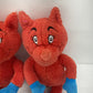 Kohls Cares Red Stuffed Animals Dr Seuss Plush Toy Lot Fox in Socks - Warehouse Toys