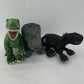 Kohls Jurassic Park Green Stuffed Animal Plush Dinosaur Toy Lot - Warehouse Toys