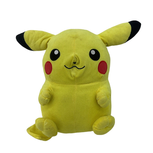 Large 16" Pokemon Yellow Pikachu Plush Doll Used - Warehouse Toys