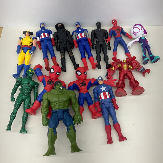 Large 7 lbs LOT Super Hero Marvel X-Men Avengers Spiderman Action Figure Toys - Warehouse Toys