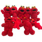 Large 8 lbs LOT Sesame Street Tyco Elmo Character Plush Dolls Tickle Me Preowned - Warehouse Toys