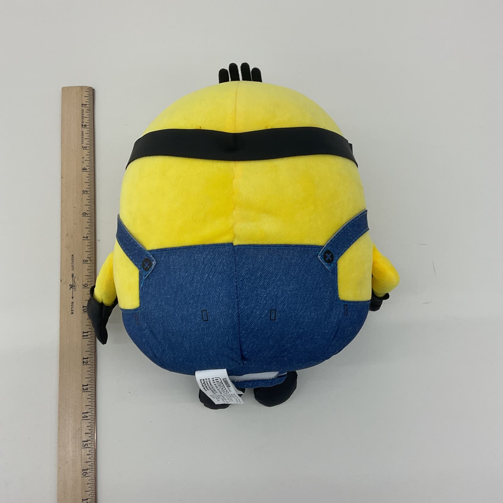 Large Despicable Me Yellow Minion in Goggles Plush Doll Stuffed Animal - Warehouse Toys