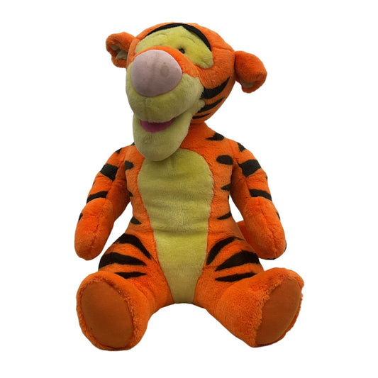 Large Disney Winnie the Pooh's Talking Tigger Orange Plush SOLD AS IS UNTESTED - Warehouse Toys