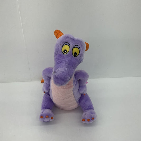 Large Disney World Epcot Center Mascot Figment the Purple Dragon Plush Stuffed - Warehouse Toys