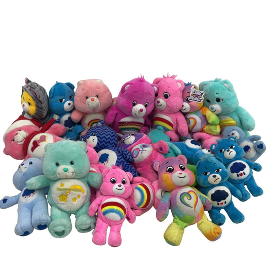 Large LOT 12 lbs Modern Care Bears Character Plush Dolls Colorful Toys Preowned - Warehouse Toys