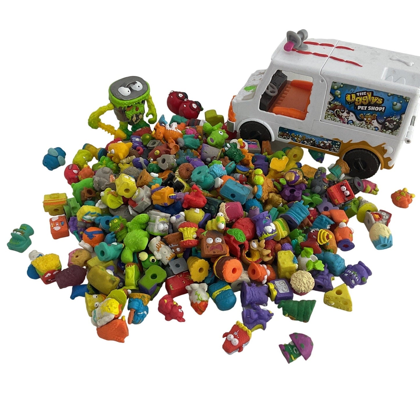 Large LOT Grossery Gang The Ugglys Pet Shop Van Trash Pack Mini Toy Figures - Warehouse Toys