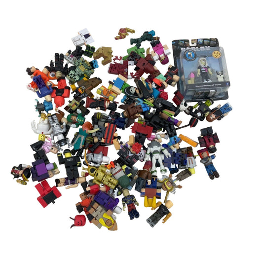 Large LOT Roblox Character Minifigs Mini Figures Toys Loose Preowned - Warehouse Toys