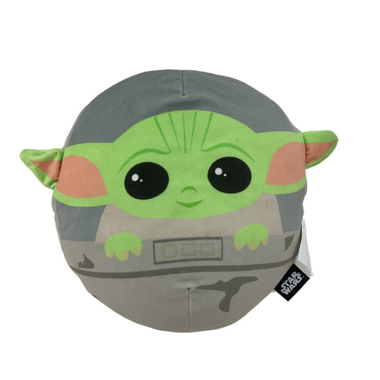 Large Preowned Star Wars Baby Grogu Pillow Stuffed Animal - Toys & Hobbies - Warehouse Toys