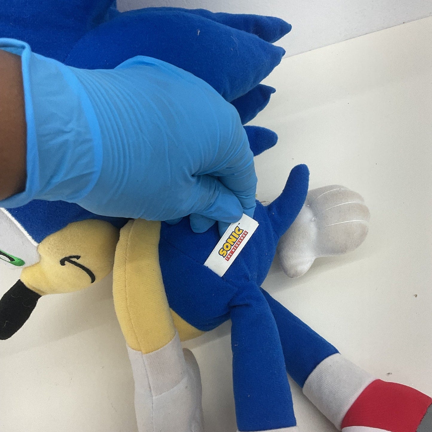 Large Sega Sonic the Hedgehog Character Plush Doll - Warehouse Toys