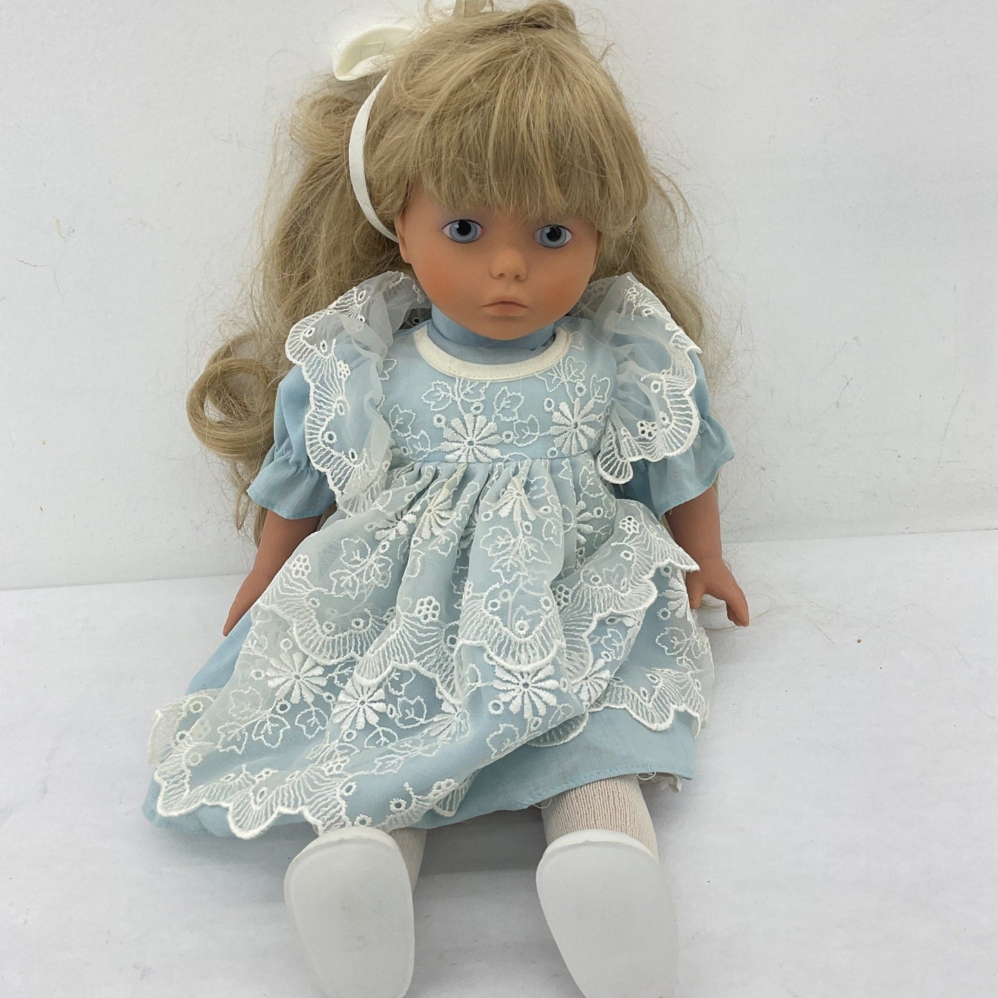 Lissi Doll West Germany Vintage Blonde Hair Little Girl Play Baby Doll Preowned - Warehouse Toys