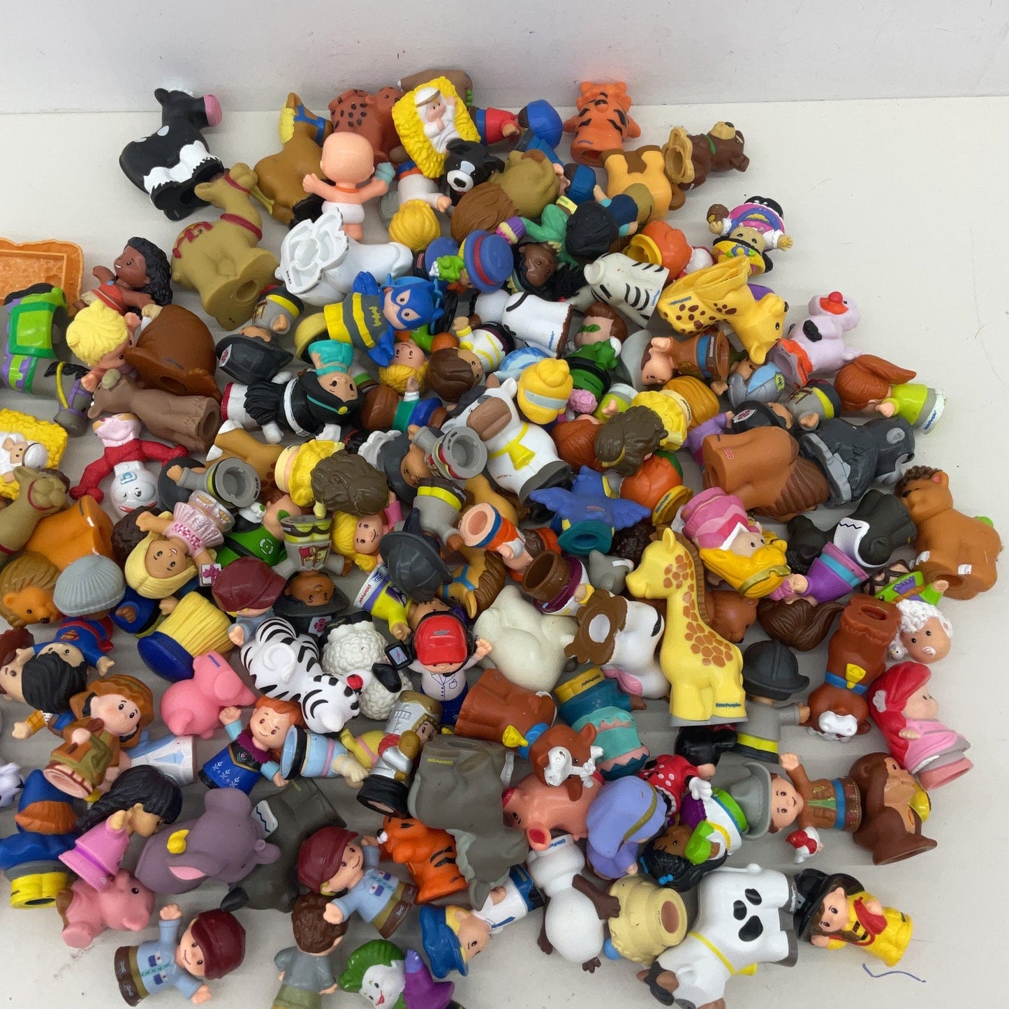 Little People Fisher Price Animals Humans Character Figures 10 lbs Preowned LOT - Warehouse Toys