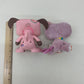 Littlest Pet Shop Purple Stuffed Animal Plush Cat Toy & Pink Dog Toy Figure Used - Warehouse Toys