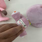 Littlest Pet Shop Purple Stuffed Animal Plush Cat Toy & Pink Dog Toy Figure Used - Warehouse Toys