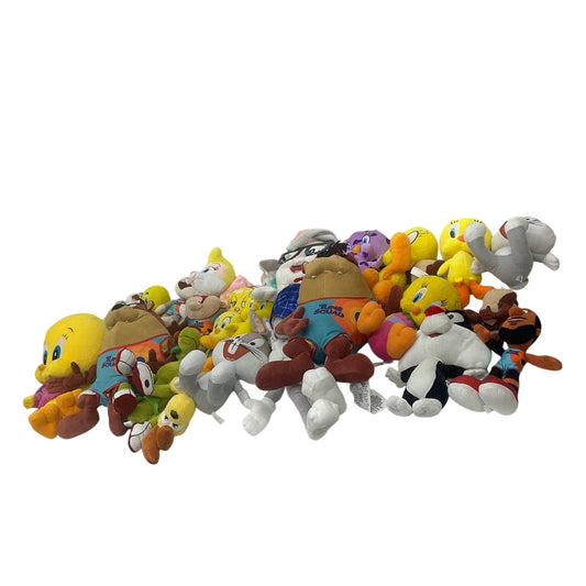 Looney Tunes Tweety Bird Taz Bugs Bunny Multicolor Stuffed Animal Preowned - Warehouse Toys