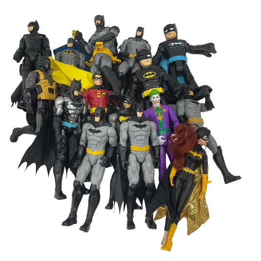 Loose Action Figures 8 lbs Toys LOT Preowned DC Comics Batman Villains Heroes - Warehouse Toys