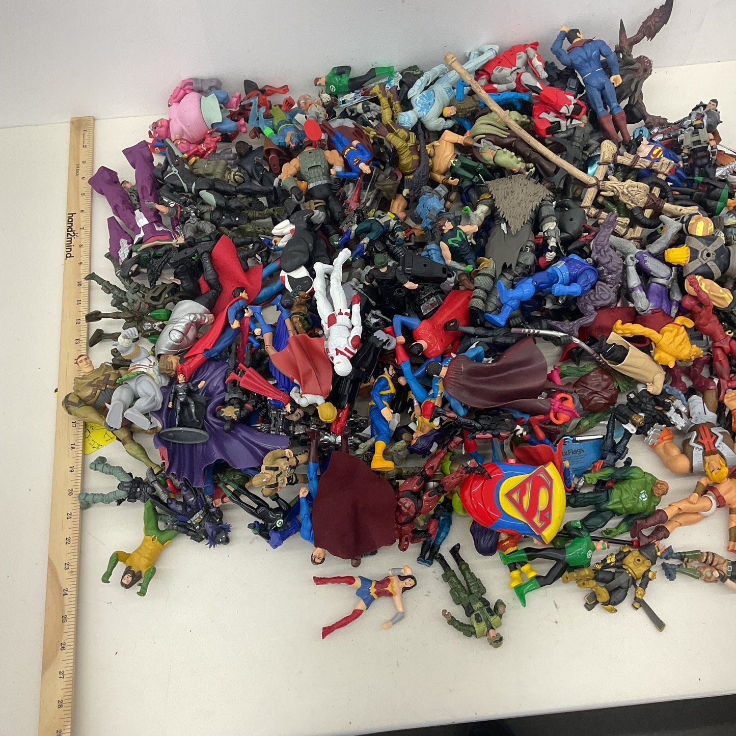 Loose Action Figures Toys LOT 20 lbs Preowned DC Marvel & Others Random Mixed - Warehouse Toys