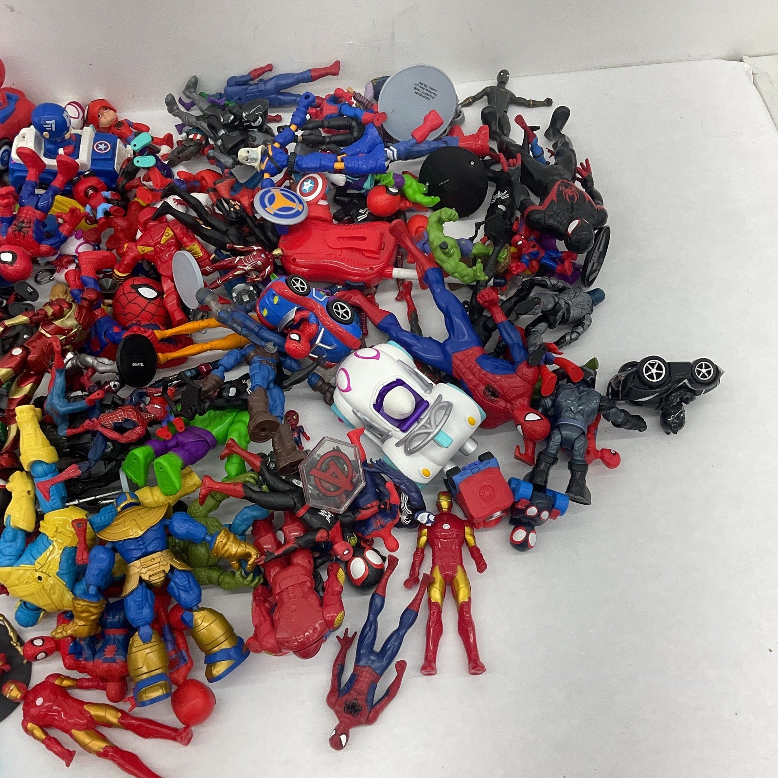 Loose Action Figures Toys Random Mixed LOT 18 lbs Preowned DC Marvel & Others - Warehouse Toys