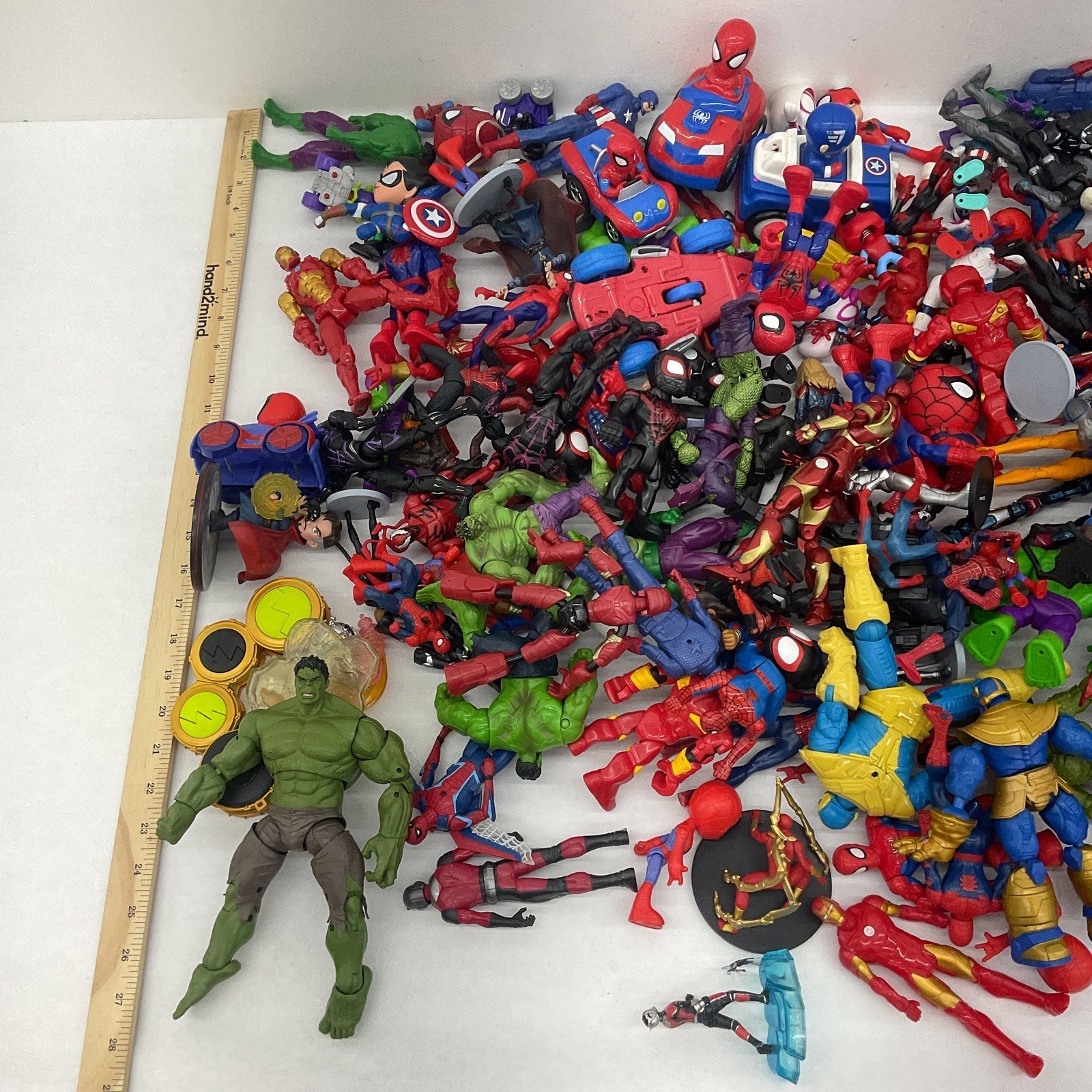 Loose Action Figures Toys Random Mixed LOT 18 lbs Preowned DC Marvel & Others - Warehouse Toys