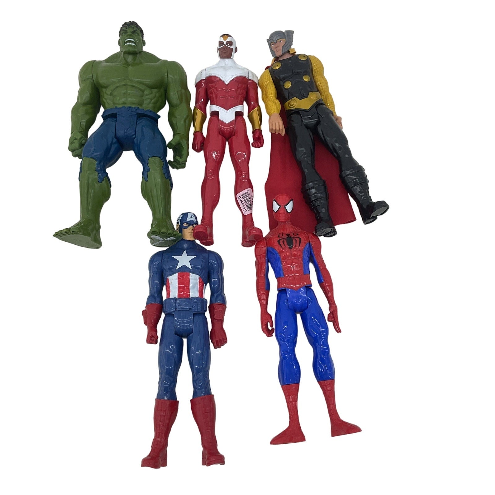 Loose LOT Marvel The Avengers Action Figures Spiderman Thor Hulk Capt America - Warehouse Toys