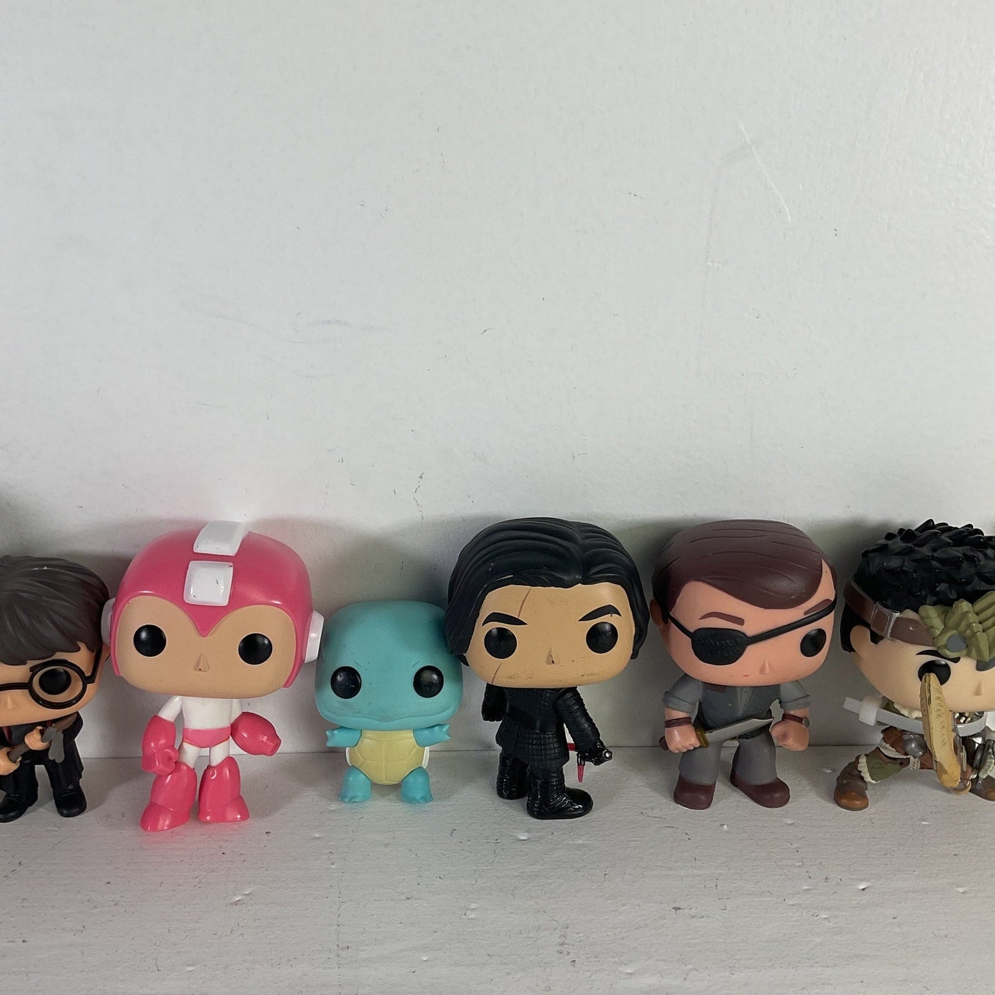 Loose LOT of 11 Funko Pop Collectible Action Figures Used Disney Megaman - Warehouse Toys