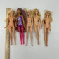 Loose Mixed Barbie Mattel & Others Fashion Dolls Used Blonde Brunette - Warehouse Toys