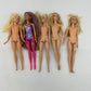 Loose Mixed Barbie Mattel & Others Fashion Dolls Used Blonde Brunette - Warehouse Toys