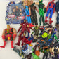 Loose Mixed LOT 8 lbs Preowned Action Figures Marvel Avengers DC Comics Random - Warehouse Toys