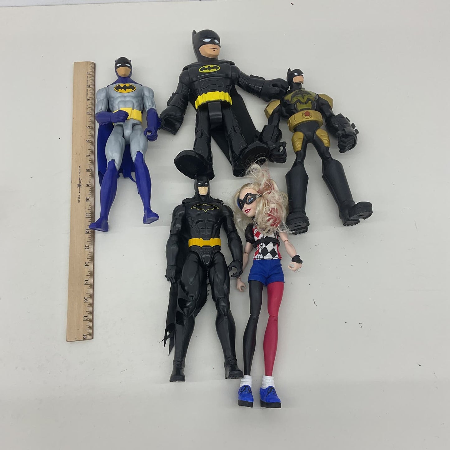 Loose Mixed LOT DC Comics Batman Character Action Figures Dolls Figurines Used - Warehouse Toys