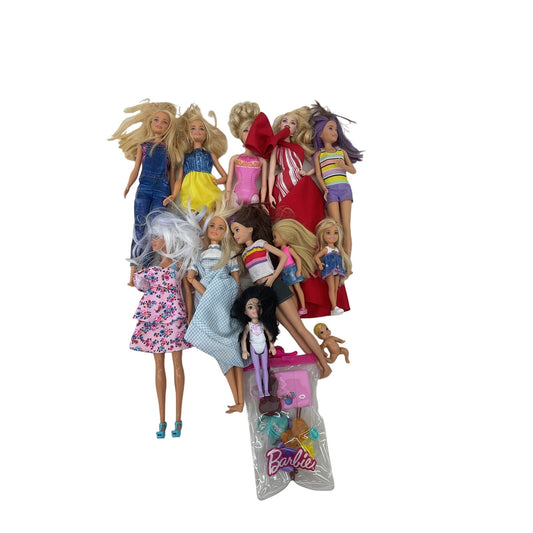 Loose Mixed LOT Mattel Barbie & Others Fashion Play Dolls Preowned - Warehouse Toys