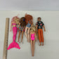 Loose Mixed LOT Mattel Barbie Others Play Fashion Dolls Mermaid Blonde Preowned - Warehouse Toys