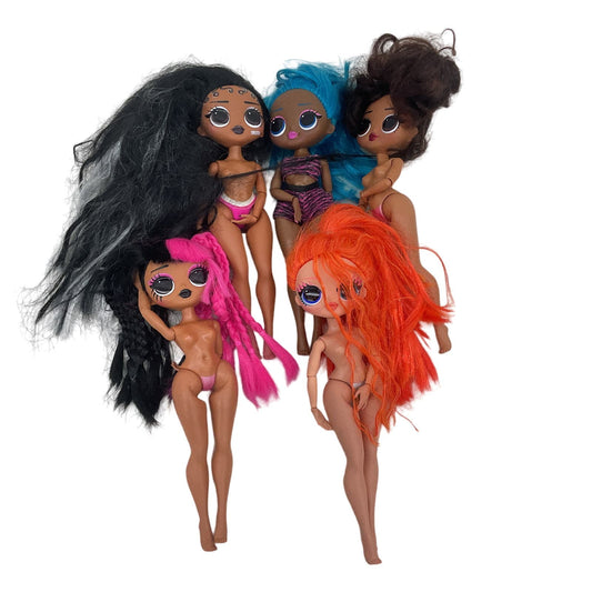 Loose Mixed LOT MGA LOL OMG Surprise! Fashion Play Dolls Used - Warehouse Toys