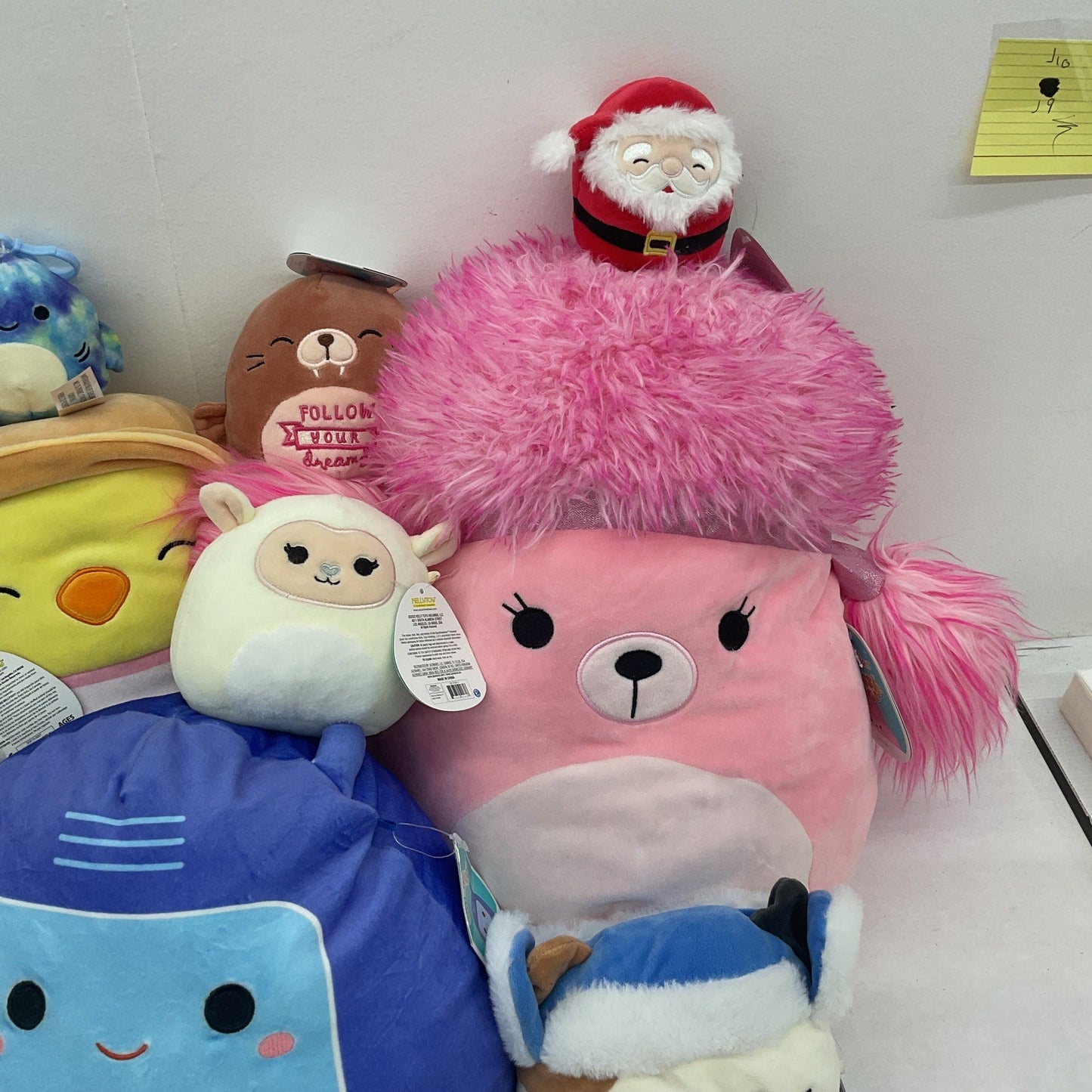 LOT 11 lbs Squishmallow Soft Character Plush Stuffed Toys Preowned Pixar Phone - Warehouse Toys