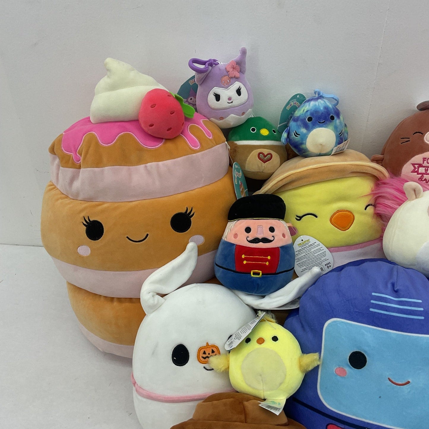 LOT 11 lbs Squishmallow Soft Character Plush Stuffed Toys Preowned Pixar Phone - Warehouse Toys