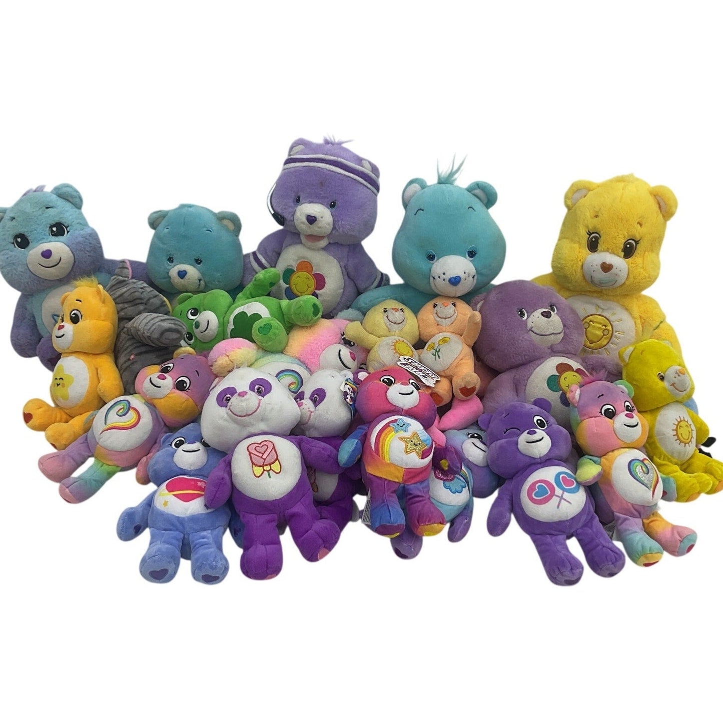 LOT 12 lbs Care Bears Character Plush Dolls Stuffed Toy Preowned POLITE PANDA!!! - Warehouse Toys