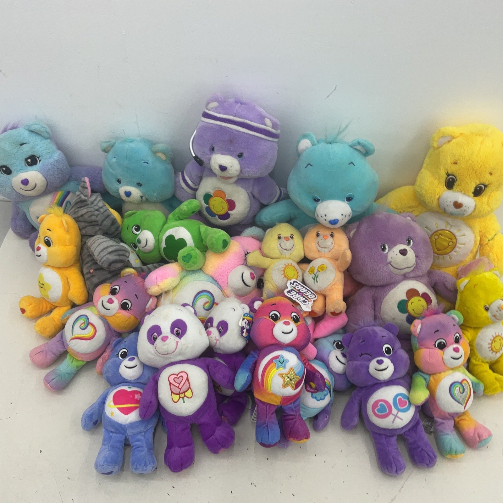 LOT 12 lbs Care Bears Character Plush Dolls Stuffed Toy Preowned POLITE PANDA!!! - Warehouse Toys