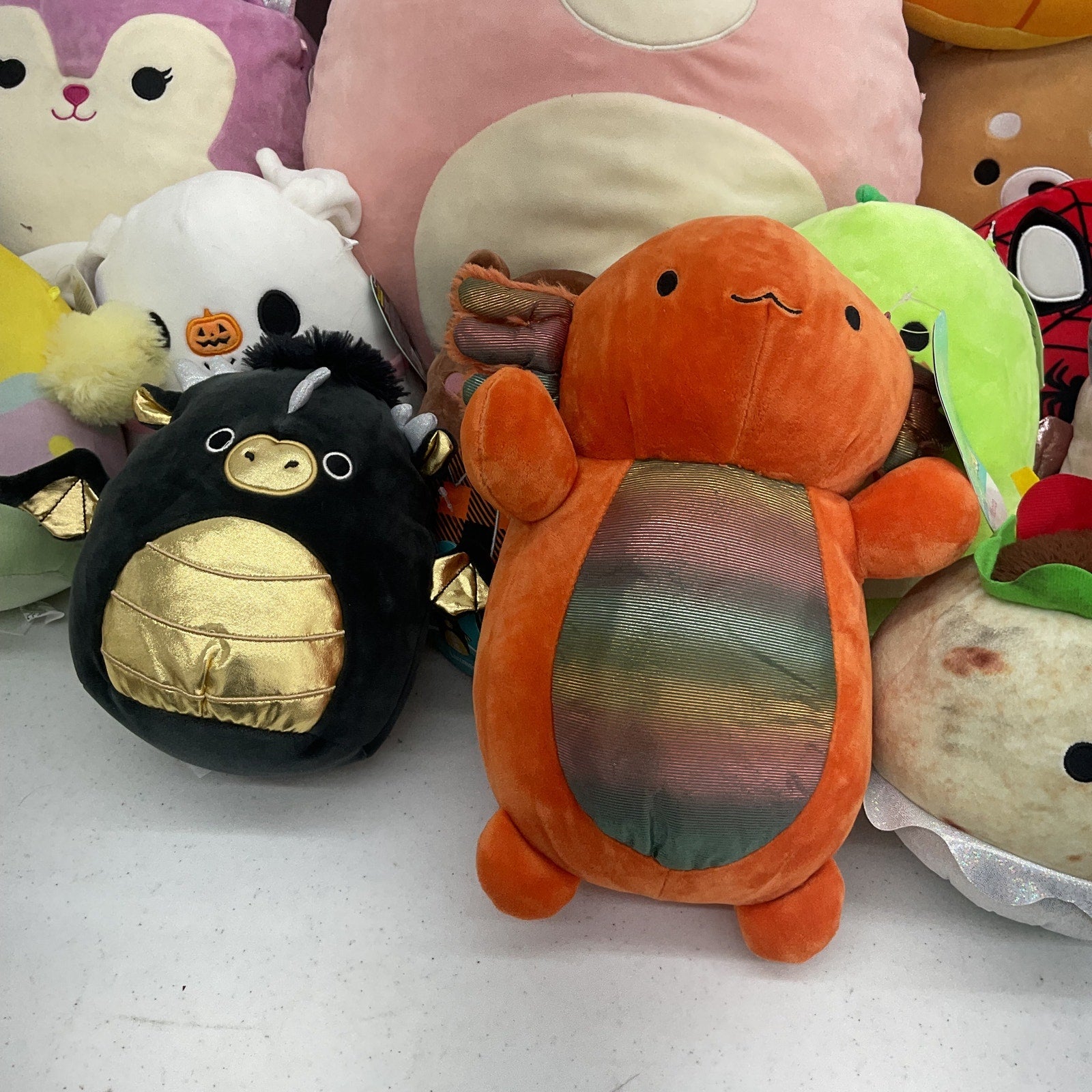 LOT 12 lbs Squishmallow Soft Character Plush Stuffed Toys Preowned Animals Dolls - Warehouse Toys