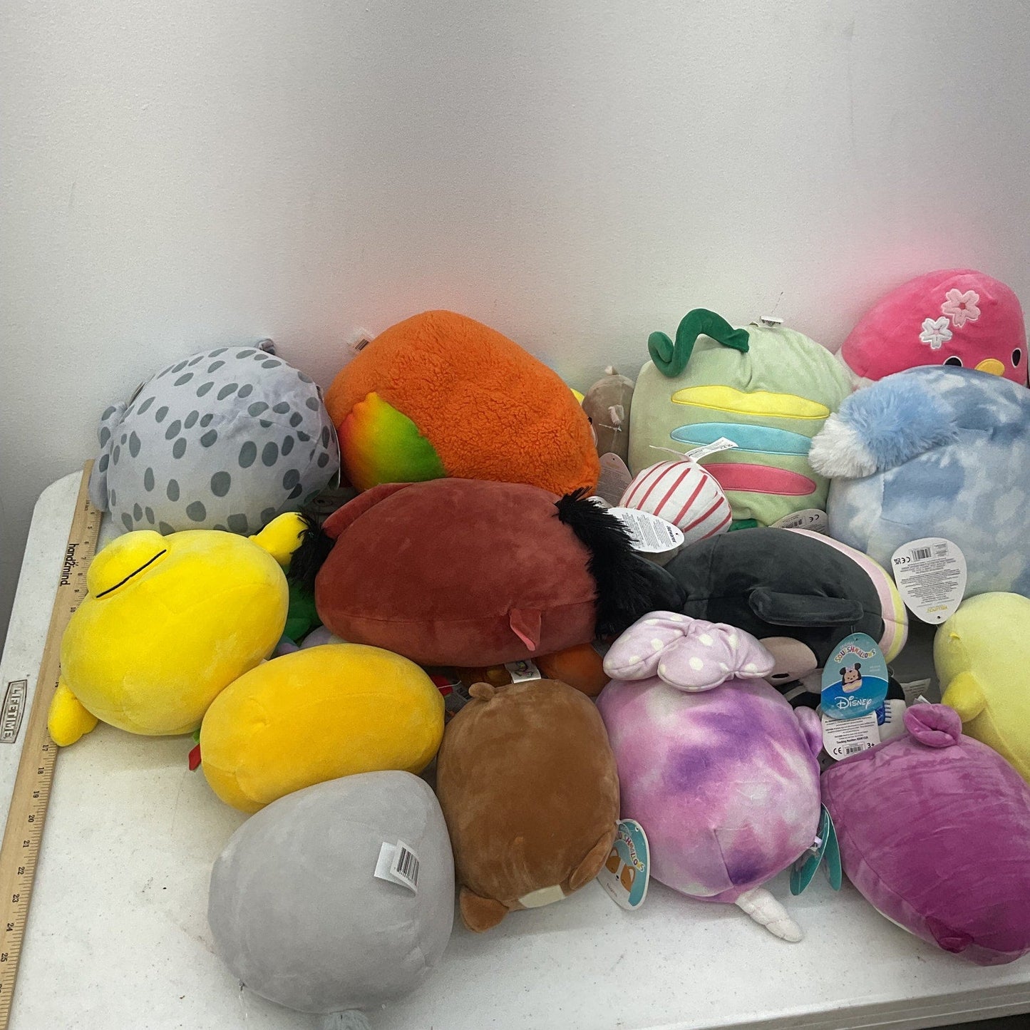 LOT 12 LBS Squishmallows Character Plush Dolls Stuffed Animals Assorted Preowned - Warehouse Toys