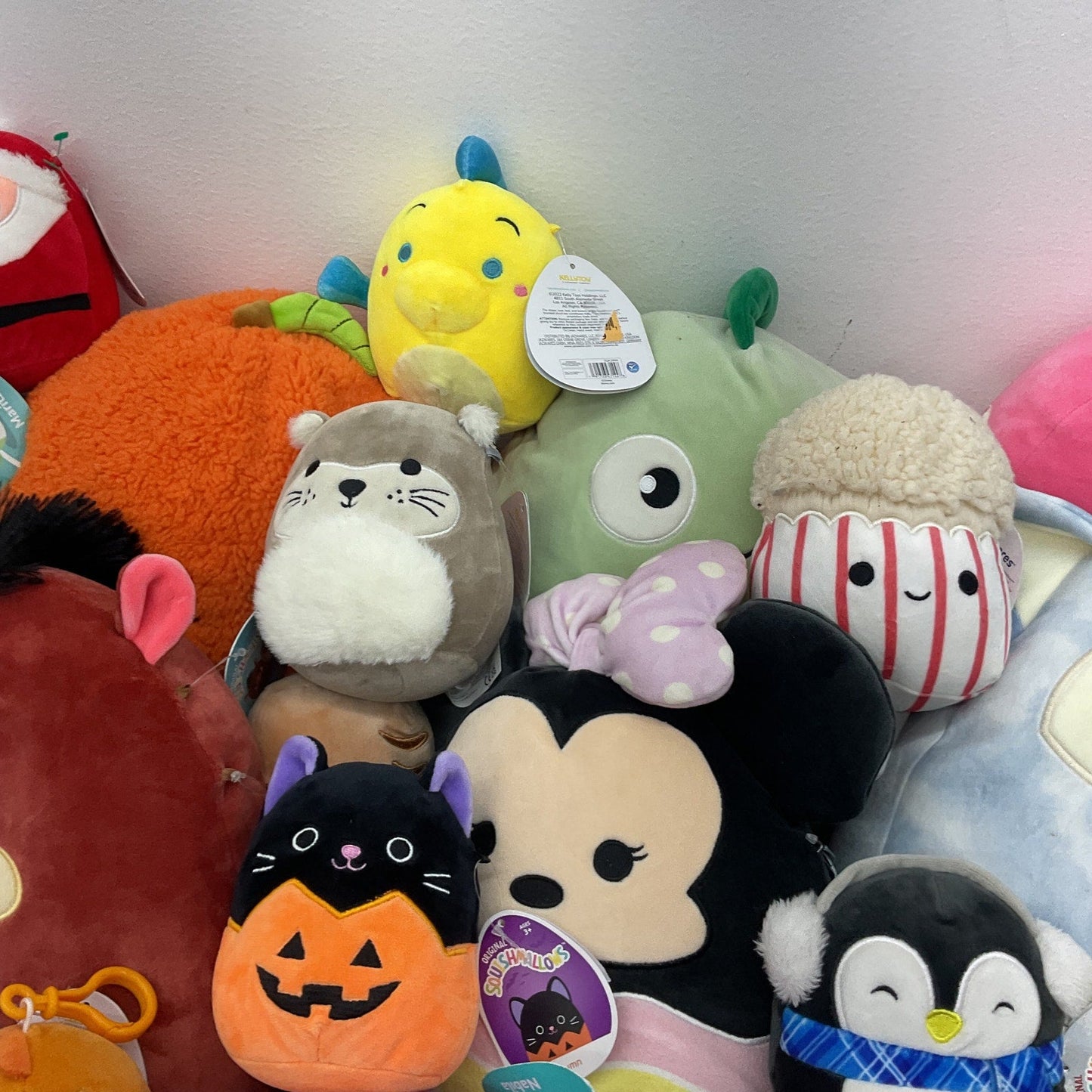 LOT 12 LBS Squishmallows Character Plush Dolls Stuffed Animals Assorted Preowned - Warehouse Toys