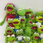 LOT 12 lbs The Muppets Kermit the Frog Plush Doll Stuffed Animals Frogtographer - Warehouse Toys