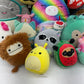 LOT 13 lbs Squishmallow Soft Character Plush Stuffed Toys Preowned Animals Food - Warehouse Toys