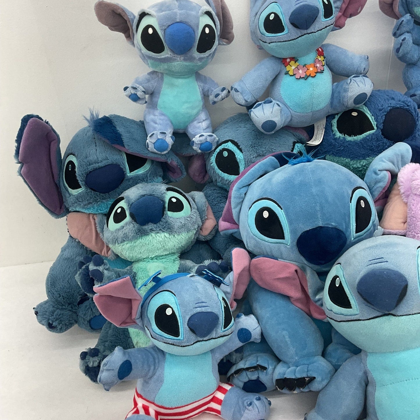 LOT 13 lbs Toys Disney Lilo & Stitch Angel Plush Dolls Stuffed Mix Preowned - Warehouse Toys