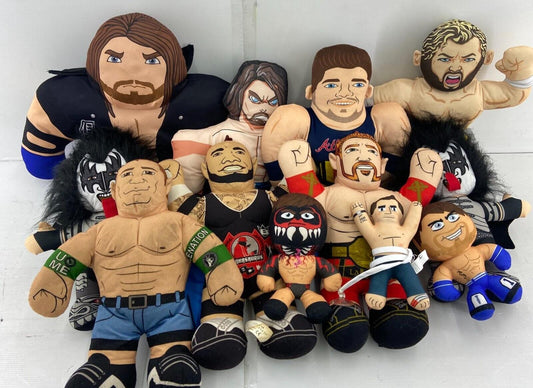 LOT 13 Mattel WWE Brawlin Buddies Stuffed Wrestling Plush The Undertaker - Warehouse Toys