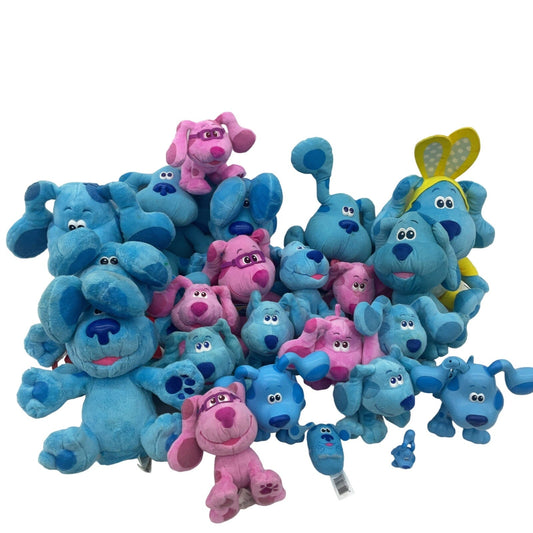 LOT 15 lbs Preowned Blue's Clues Nick Jr. Character Plush Toys Stuffed Magenta - Warehouse Toys