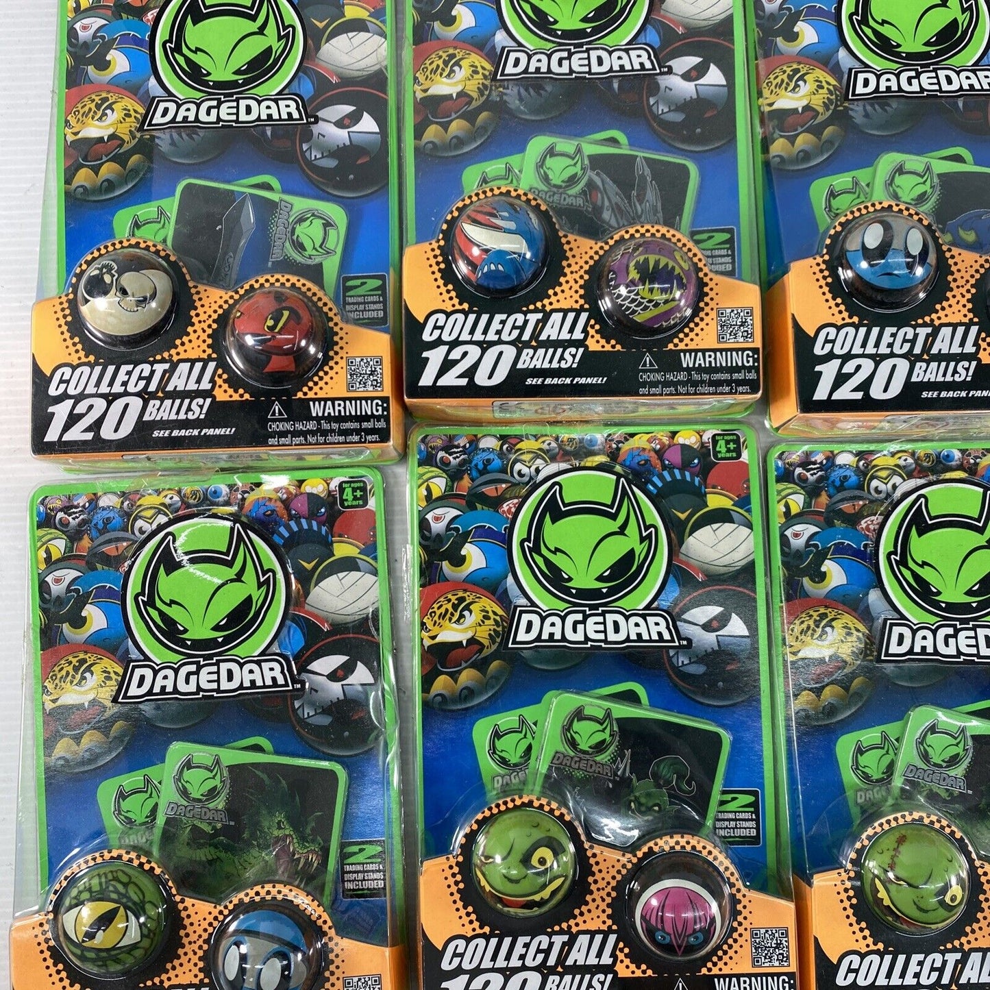 LOT 15 New NIP Dagedar Supercharged Balls Bearings Cepia LLC Toys Figures - Warehouse Toys