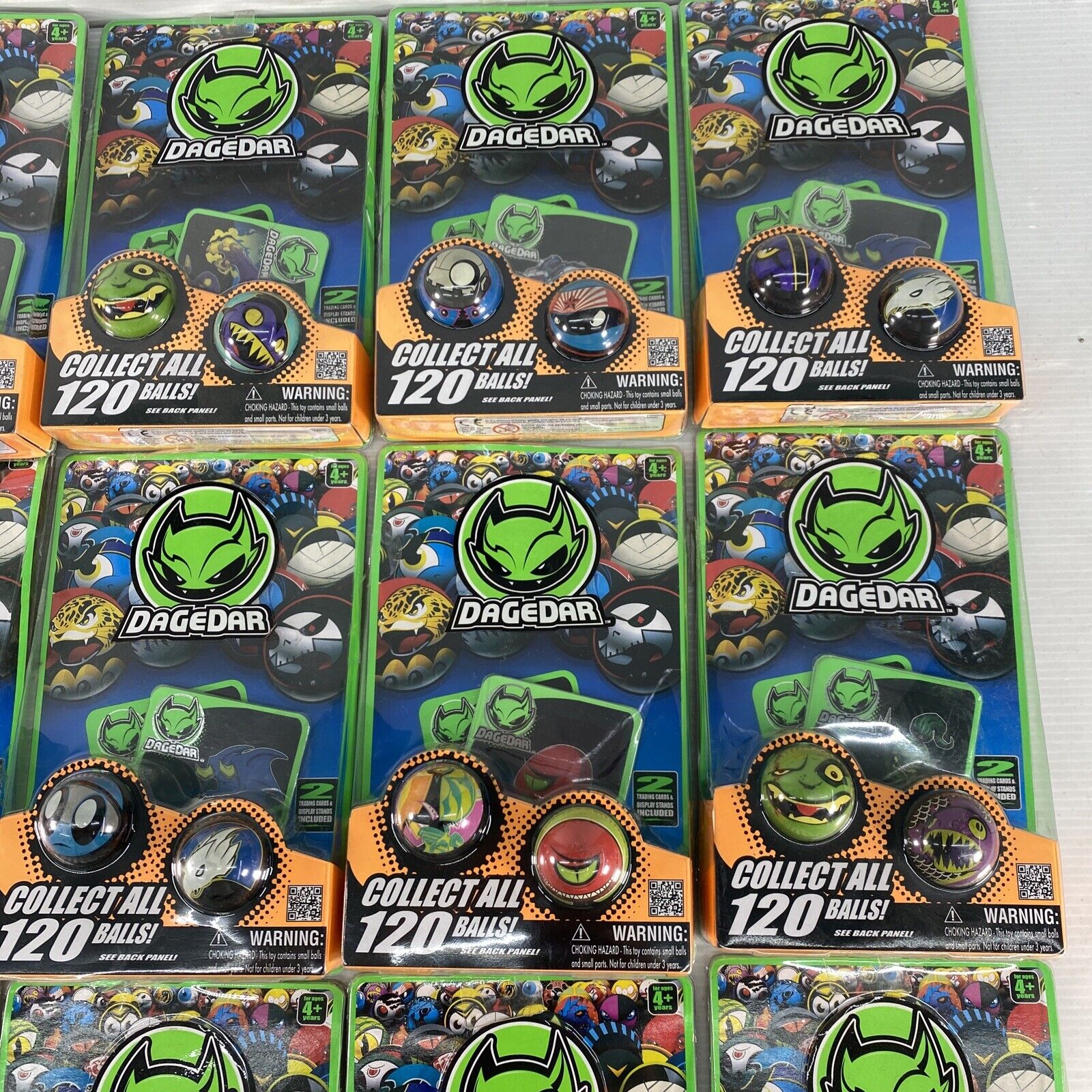 LOT 15 New NIP Dagedar Supercharged Balls Bearings Cepia LLC Toys Figures - Warehouse Toys