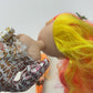 LOT 2 MGA Rainbow High Red Orange Fiery Hair Character Fashion Dolls - Warehouse Toys