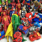 LOT 28 lbs Mixed Super Heroes Villains Marvel Spiderman Hulk Action Figure Toys - Warehouse Toys